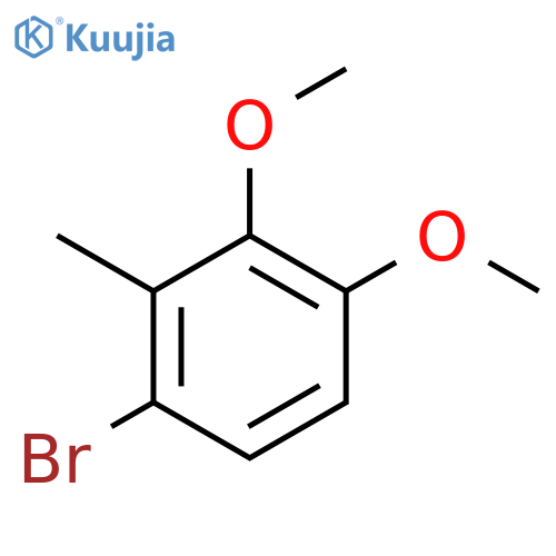 1-Bromo-3,4-dimethoxy-2-methylbenzene structure