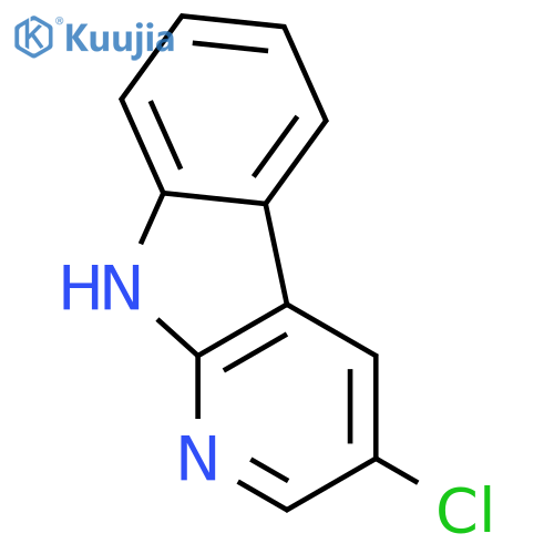 3-chloro-9H-Pyrido[2,3-b]indole structure