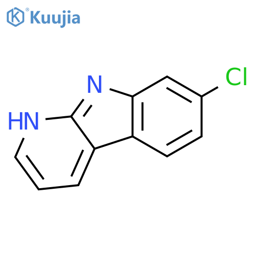 1H-PYRIDO[2,3-B]INDOLE, 7-CHLORO- structure