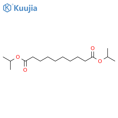 Diisopropyl sebacate structure