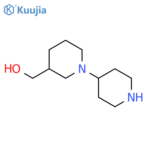 [1,4'-Bipiperidine]-3-methanol structure