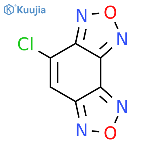 4-Chloro-benzo[1,2-c;3,4-c']bis[1,2,5]oxadiazole structure