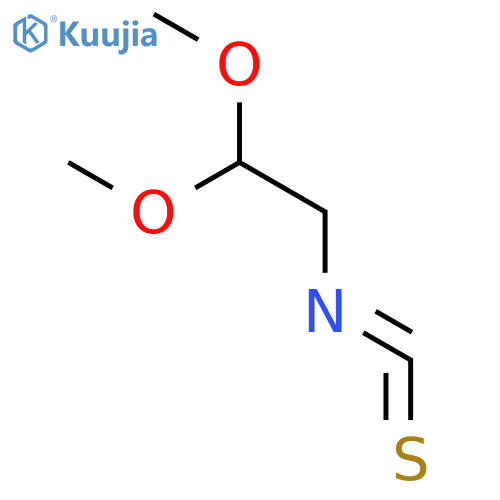 2-isothiocyanato-1,1-dimethoxyethane structure