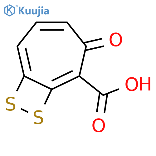 Tropodithietic acid structure