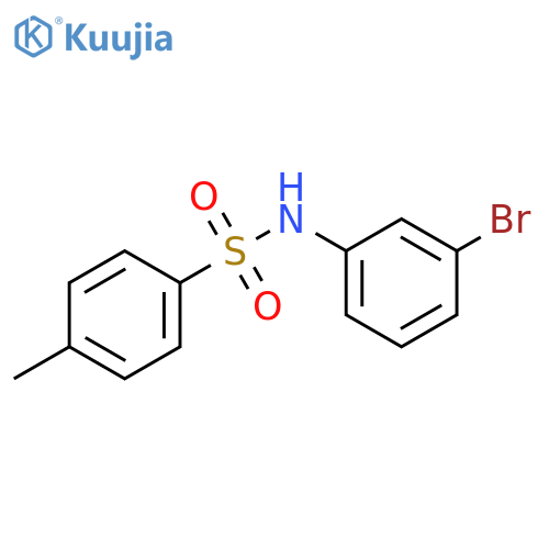 Benzenesulfonamide,N-(3-bromophenyl)-4-methyl- structure