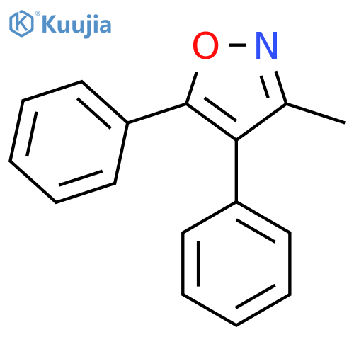 3-Methyl-4,5-diphenylisoxazole structure