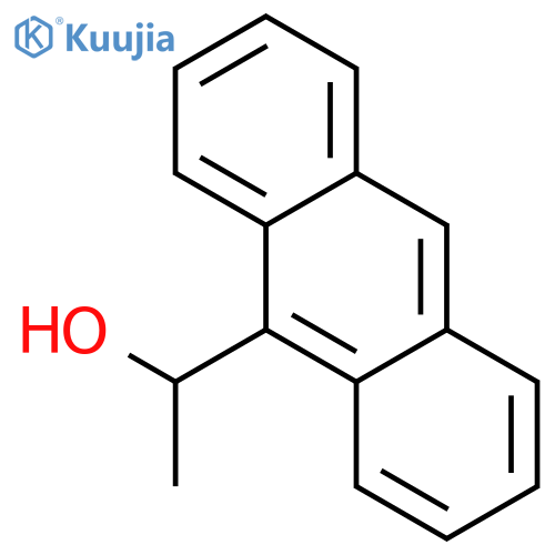 1-(Anthracen-9-yl)ethanol structure