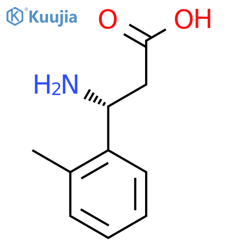 (R)-3-Amino-3-(2-methylphenyl)propionic acid structure