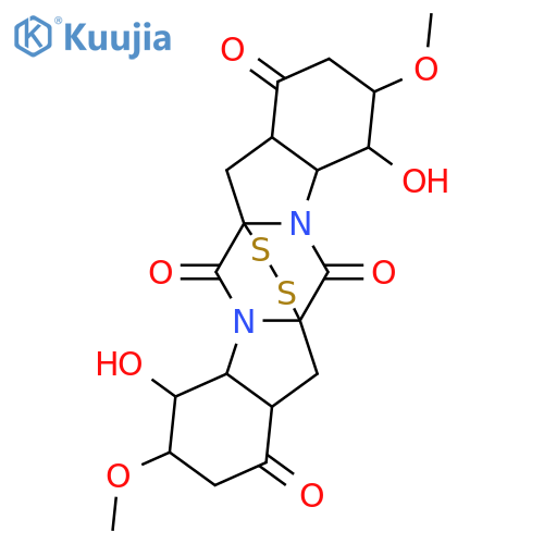 Rostratin A; 9,9'-Diepimer, 7S,7'S-dimethoxy, 5,5'-diketone structure
