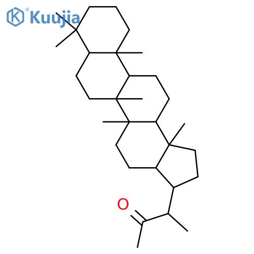 29-Methyl-29-hopanone; (17βH,21βH,22R)-form structure