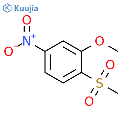 1-Methanesulfonyl-2-Methoxy-4-nitrobenzene structure