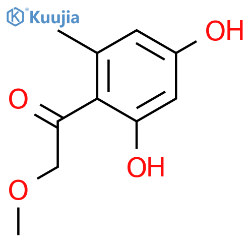 Ethanone, 1-(2,4-dihydroxy-6-methylphenyl)-2-methoxy- structure