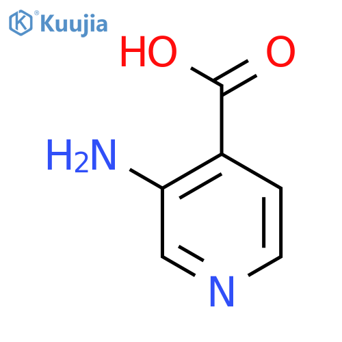 3-Aminoisonicotinic acid structure