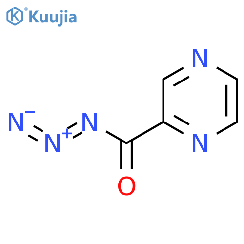 pyrazine-2-carbonyl azide structure
