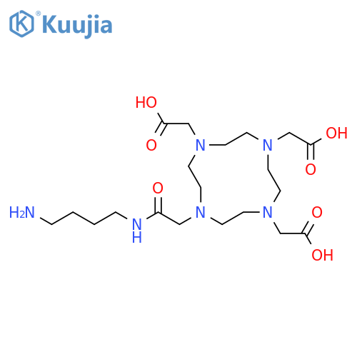 4-Aminobutyl-DOTA structure