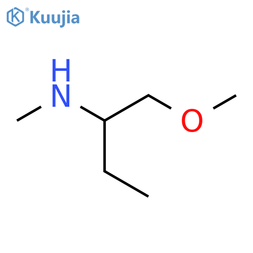 1-Methoxy-N-methyl-2-Butanamine structure
