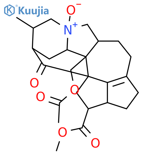 Daphnilongeranine C; 21-Acetoxy, Me ester, N-oxide, conformational isomer structure