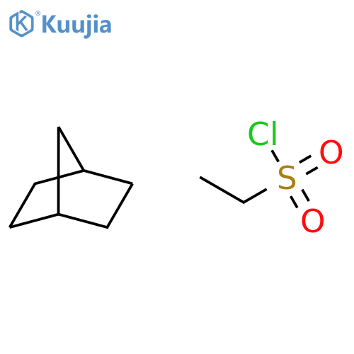 2-{bicyclo2.2.1heptan-2-yl}ethane-1-sulfonyl chloride structure