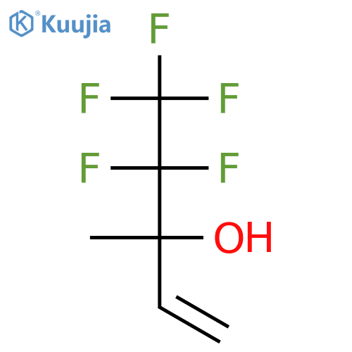 1-Penten-3-ol,4,4,5,5,5-pentafluoro-3-methyl- structure