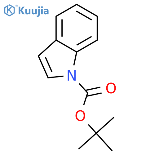1-Boc-indole structure