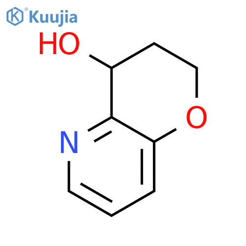 3,4-Dihydro-2H-pyrano[3,2-b]pyridin-4-ol structure