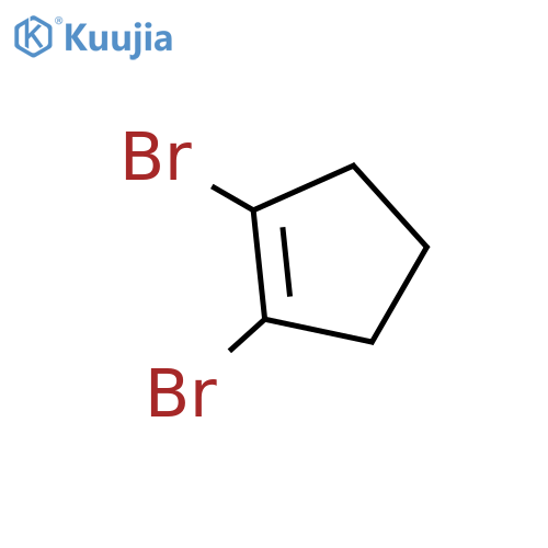 1,2-Dibromocyclopent-1-ene structure