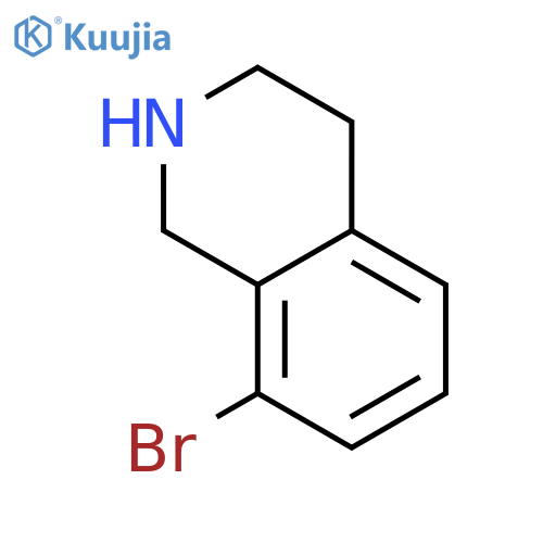 8-Bromo-1,2,3,4-tetrahydroisoquinoline structure