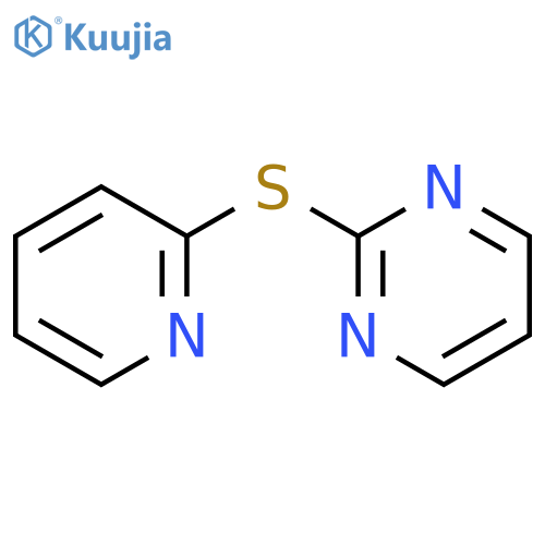 2-(pyridin-2-ylsulfanyl)pyrimidine structure