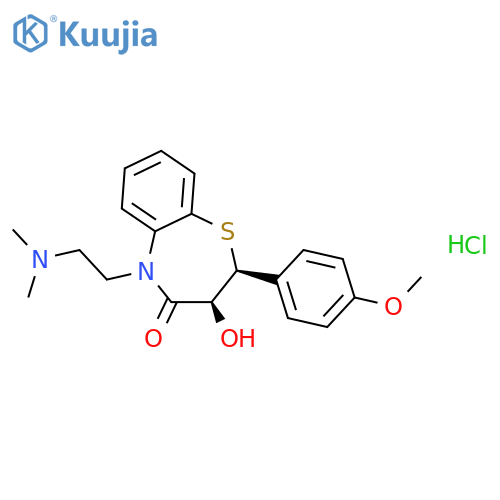 Desacetyl Diltiazem Hydrochloride structure