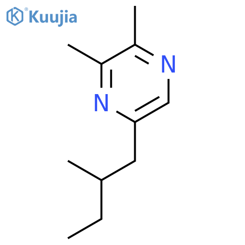 2,3-Dimethyl-5-(2-methylbutyl)pyrazine structure