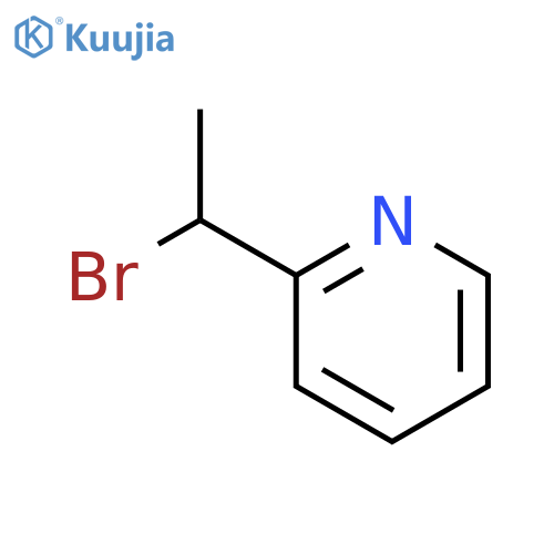 Pyridine, 2-(1-bromoethyl)- structure