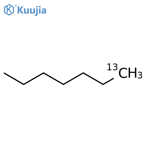 Heptane-1-13C (9CI) structure