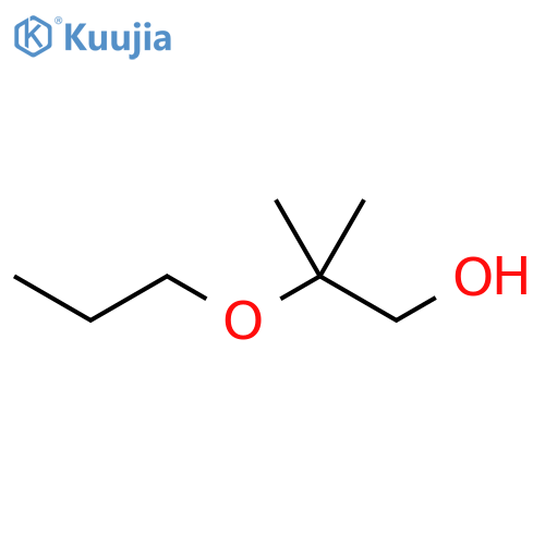 2-methyl-2-propoxypropan-1-ol structure