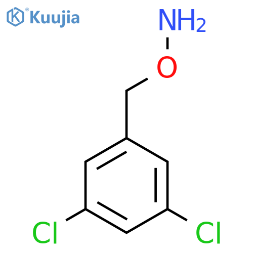 O-(3,5-dichlorophenyl)methylhydroxylamine structure