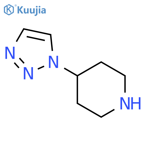 4-(1H-1,2,3-triazol-1-yl)piperidine structure