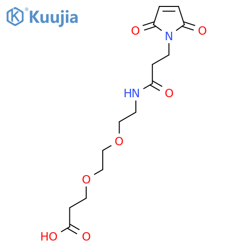 Mal-amido-PEG2-C2-acid structure