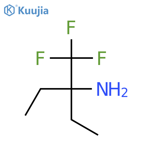 3-Pentanamine,3-(trifluoromethyl)- structure