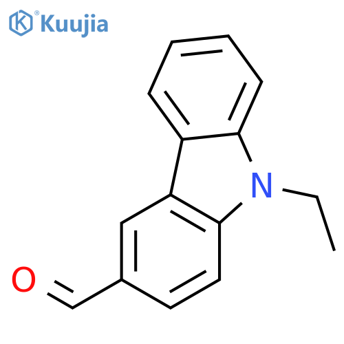 9-Ethyl-9H-carbazole-3-carbaldehyde structure