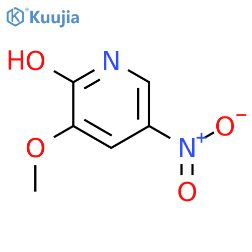 3-Methoxy-5-nitro-pyridin-2-ol (~90%) structure