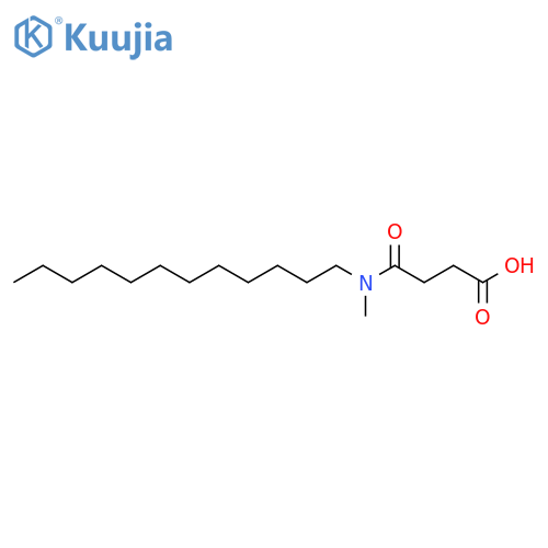 Butanoic acid, 4-(dodecylmethylamino)-4-oxo- structure