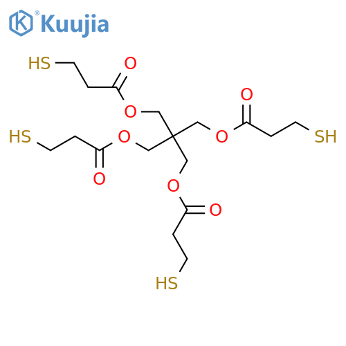 Pentaerythritol Tetra(3-mercaptopropionate) structure