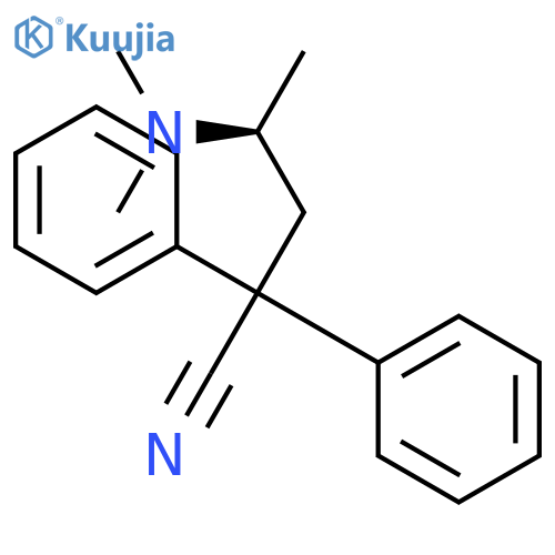 Benzeneacetonitrile, a-[2-(dimethylamino)propyl]-a-phenyl-, (S)- structure
