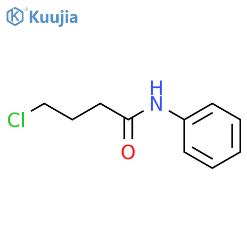 Butanamide, 4-chloro-N-phenyl- structure