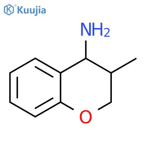 2H-1-Benzopyran-4-amine, 3,4-dihydro-3-methyl- structure