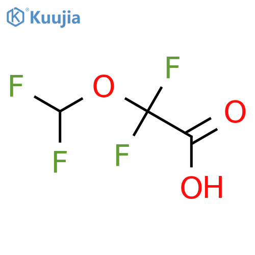 Acetic acid,2-(difluoromethoxy)-2,2-difluoro- structure