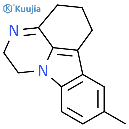 1H-Pyrazino[3,2,1-jk]carbazole,2,4,5,6-tetrahydro-8-methyl- structure