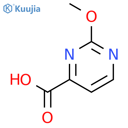 2-Methoxypyrimidine-4-carboxylic acid structure