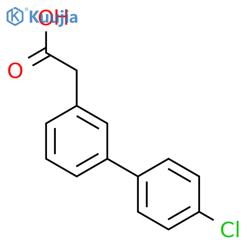 3-Biphenyl-4'-Chloro-Acetic Acid structure