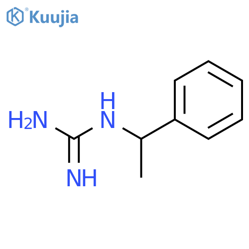 1-(1-Phenylethyl)guanidine structure
