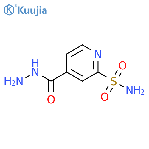 4-(hydrazinecarbonyl)pyridine-2-sulfonamide structure